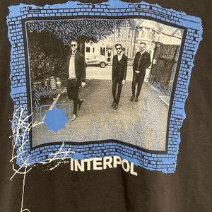 Brain Dead x Interpol   T-shirt